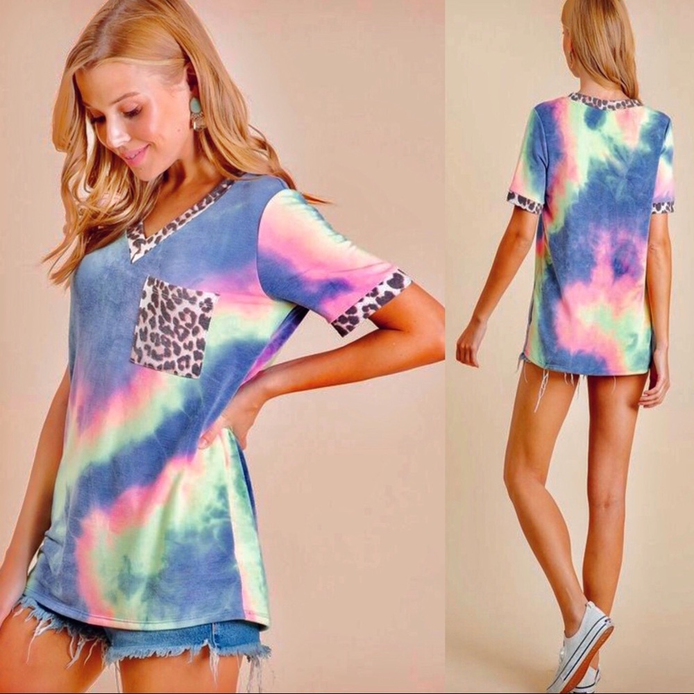 Just in! Happy days tie dye tee - Picture 2 of 3